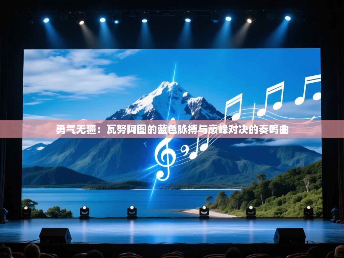 勇气无疆:瓦努阿图的蓝色脉搏与巅峰对决的奏鸣曲 第2张